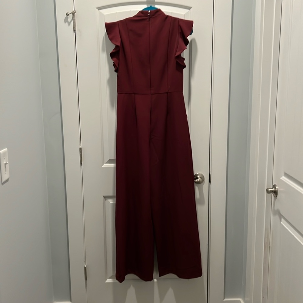 Burgundy jumpsuit from NY and company - Picture 6 of 6